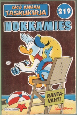 Aku Ankan Taskukirja 219 Nokkamies (Tupla, 1998)