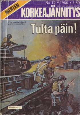 Merten Korkeajännitys 12/1980 Tulta päin!