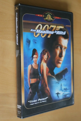 DVD Kun maailma ei riitä ( 1999 James Bond 007  )