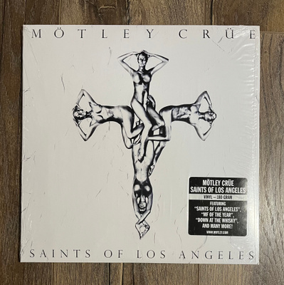 Mötley Crüe - Saints of Los Angeles LP originaali US-painos