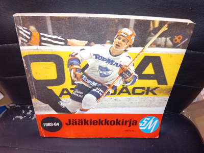 Jääkiekkokirja 1983-1984 ( SIS POSTIKULU  ) SM LIIGA
