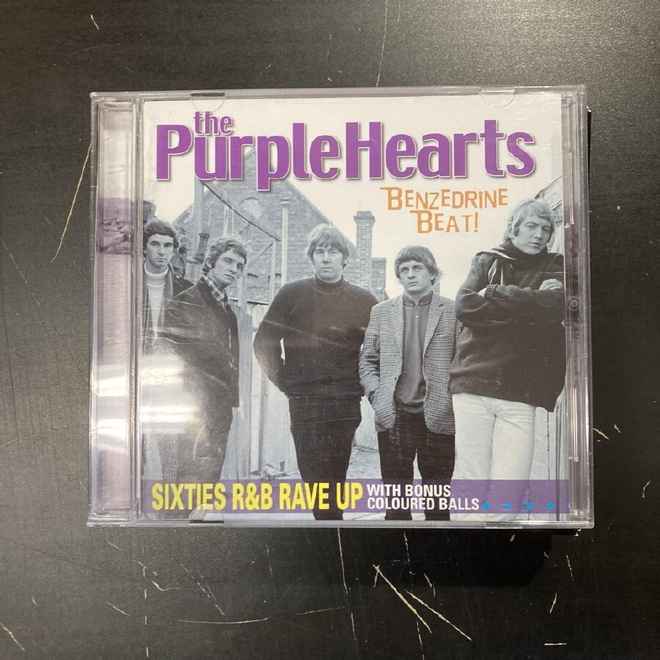 Purple Hearts / Coloured Balls - Benzedrine Beat! CD