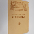 Gerhart Hauptmann : Hannele : 2-näytöksinen unirunoelma - pikkukuva 1