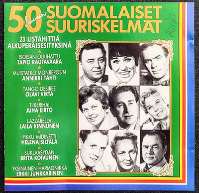 50-LUVUN SUOMALAISET SUURISKELMÄT – Fazer Finnlevy CD 1989