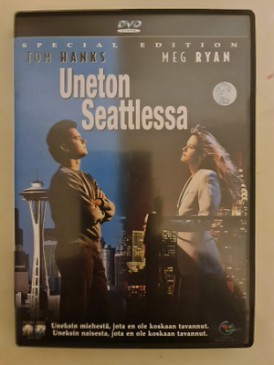 Uneton Seattlessa (1993) Tom Hanks & Meg Ryan, dvd egmont