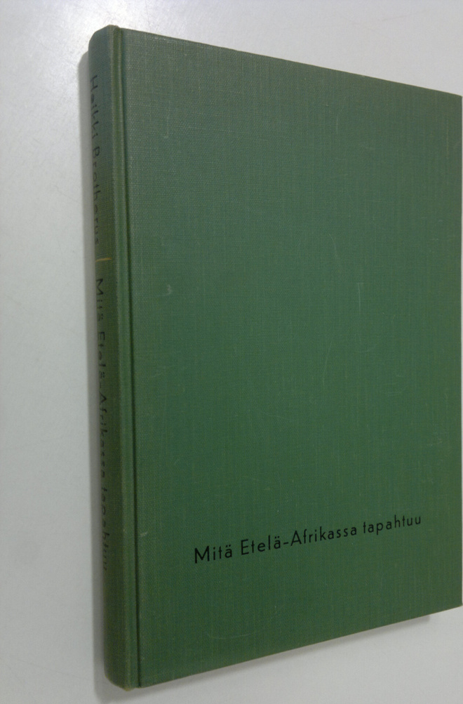 Heikki Brotherus : Mitä Etelä-Afrikassa tapahtuu