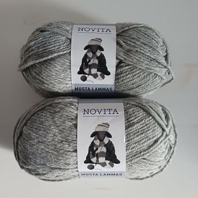 MUSTA LAMMAS LANKA 2 x 100 g • NOVITA OY