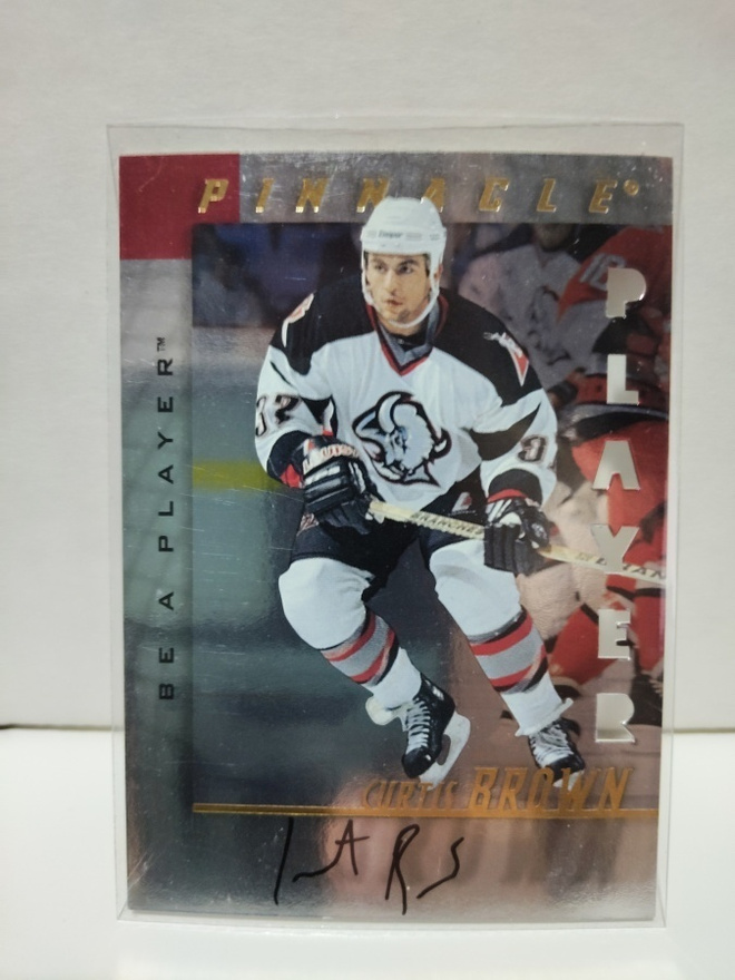 1997-98 Be a Player Autographs Die Cut #53 Curtis Brown