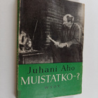Juhani Aho : Muistatko-? - pikkukuva 1