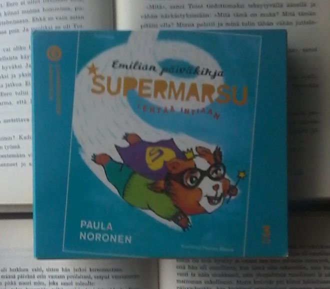 Paula Noronen - Supermarsu lentää Intiaan (äänikirja, CD)
