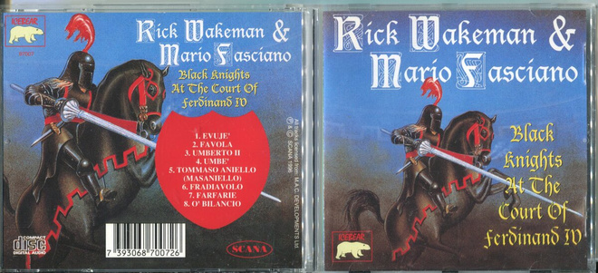 RICK WAKEMAN . CD-LEVY . BLACK KNIGHTS AT THE COURT OF FERDI