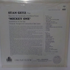 STAN GETZ - PLAYS MUSIC FROM MICKEY ONE M-/M- SOUNDTRACK LP - pikkukuva 2