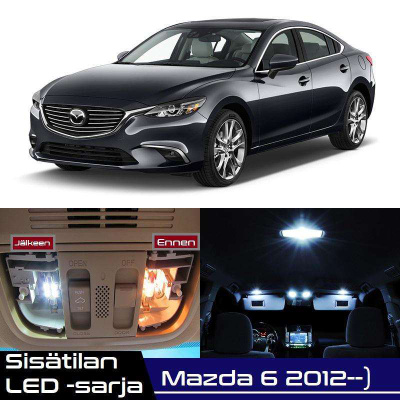 Mazda 6 (GJ1/GL) Sisätilan LED-sarja 12-osainen