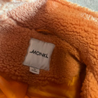 MONKI pehmeä oranssi teddy talvi takki xs ( s) - pikkukuva 3