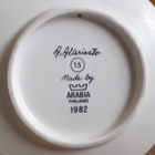Arabia, Andreas Alariesto, Muuttolinnut nro15 - pikkukuva 4