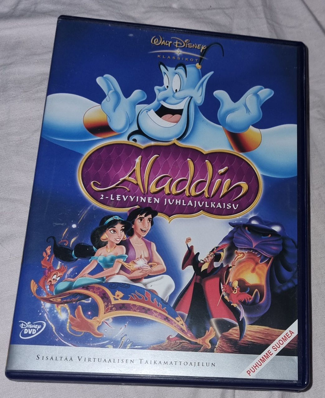 DVD Aladdin 2dvd Disney FI