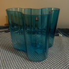 Iittala Aalto turkoosi maljakko - pikkukuva 1