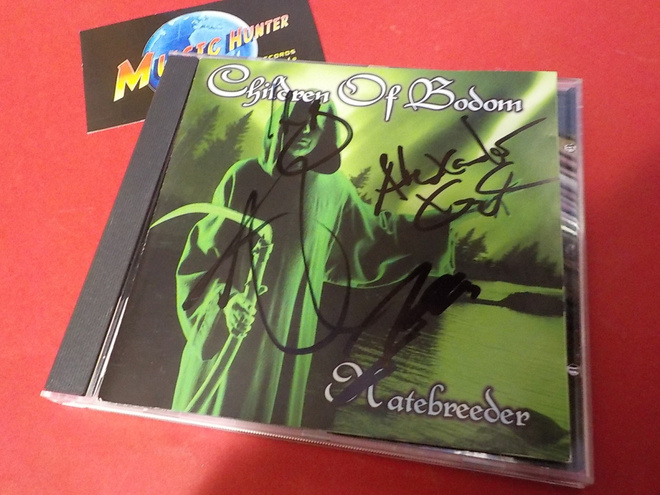 CHILDREN OF BODOM - HATEBREEDER CD NELJÄLLÄ NIMMARILLA