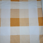1kpl keltavalkoinen puuvilla verho 150x189cm - pikkukuva 4