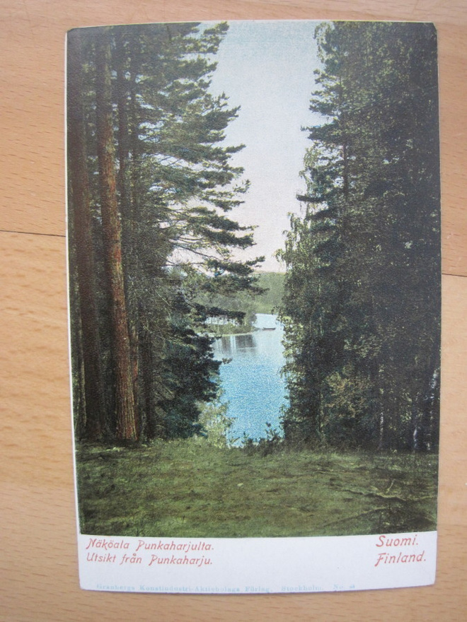 VANHA Postikortti Punkaharju ennen 1905