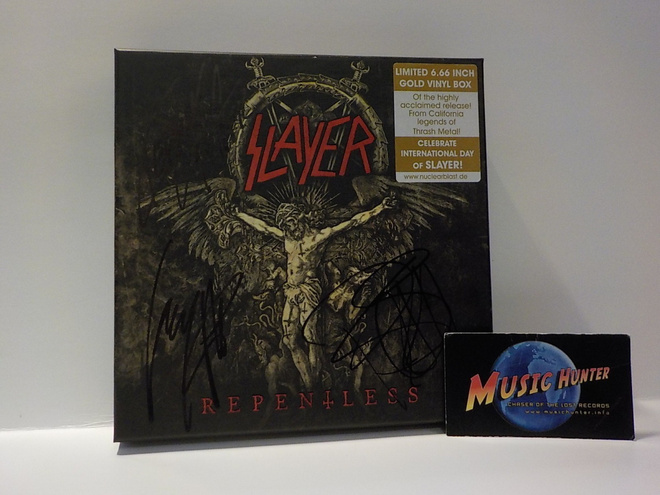 SLAYER - REPENTLESS UUSI 6 X 6,66" BOX + KOLME NIMMARIA!