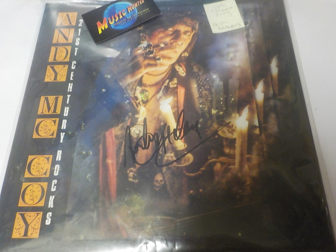 ANDY MCCOY - 21ST CENTURY ROCKS UUSI LP KAHDELLA NIMMARILLA