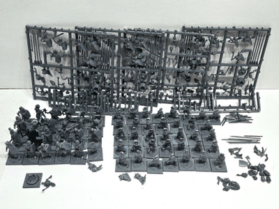 Kings of War - 64kpl Skeleton Warriors [F116]