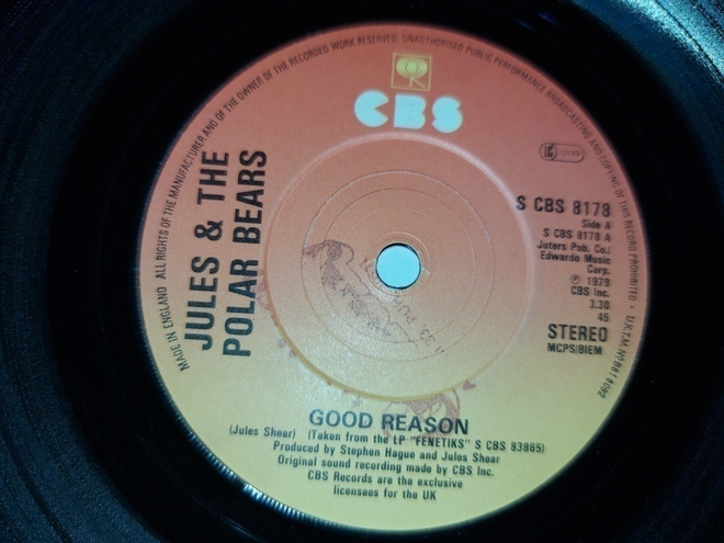 JULES & THE POLAR BEARS 7 " Single