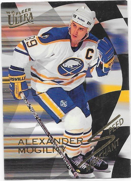 1994-95 Ultra Speed Merchants #8of10 Alexander Mogilny BUF