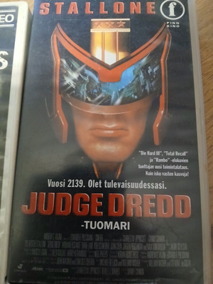 Judge dredd vhs