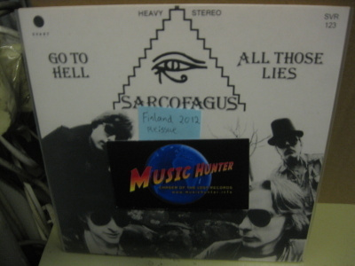 SARCOAGUS - GO TO HELL / ALL THOSE LIES 7" M/M