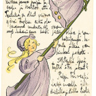 A STENBERG - Kellokukkatyttö - kulk. 1906 - pikkukuva 1