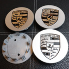 Porsche vannekeskiöt – Hopea-Valko – 75mm (4kpl - pikkukuva 2