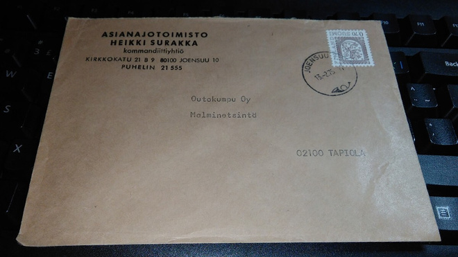 Joensuu firmakuori 26/2