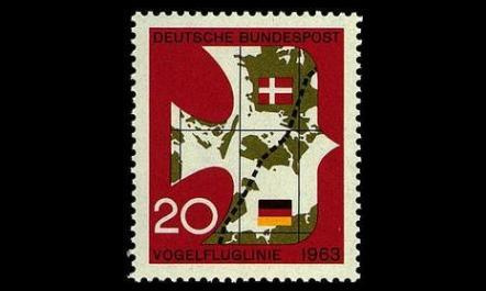 Saksa 399 ** Saksa-Kööpenhamina reitin avaus (1963)