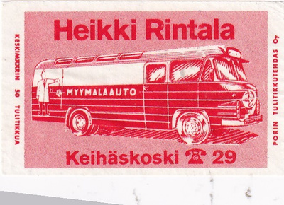 Keihäskoski, Heikki Rintala , Myymäläauto b549