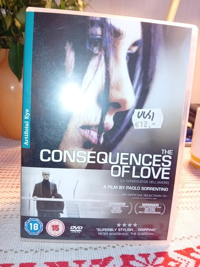 DVD : THE CONSEQUENCES OF LOVE ( SIS POSTIKULU  )