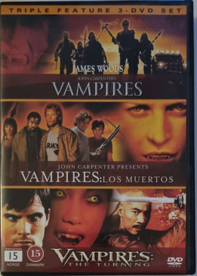 JOHN CARPENTERS VAMPIRES - VAMPYYRIT TRILOGIA DVD (3  DISC)