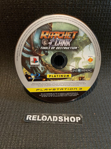 Ratchet & Clank Tools of Destruction Platinum - Disc PS3