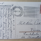 Lapset kolkuttamassa ikkunaan jouluna, p. 1912 - pikkukuva 2