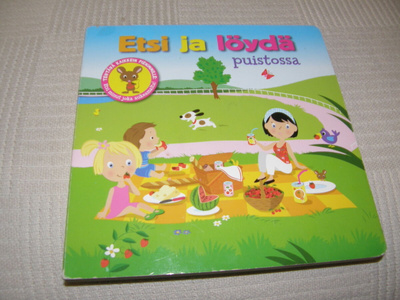 Etsi ja löydä puistossa