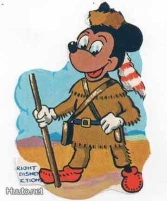 MLP 1334 / DISNEY: Mikki Hiiri metsästämässä. 1960-l.