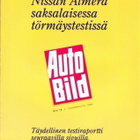 Nissan Almera turvallisuus -esite, 1996 - pikkukuva 1