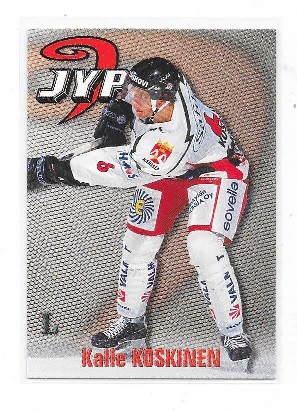 1998-99 Cardset #124 Kalle Koskinen  JYP