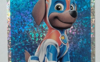 Ryhmä Hau / Paw patrol keräilytarra kiilto no P11