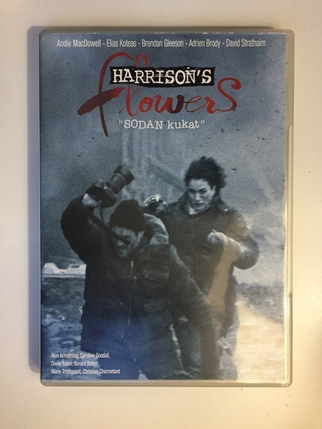 Harrison's flowers - Sodan kukat (2000) Adrien Brody (DVD)