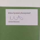 Jorma Eloranta : Hallitus johdon tukena (signeerattu, tek... - pikkukuva 3