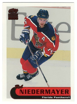 99-00 Pacific Paramount Red #103 Rob Niedermayer
