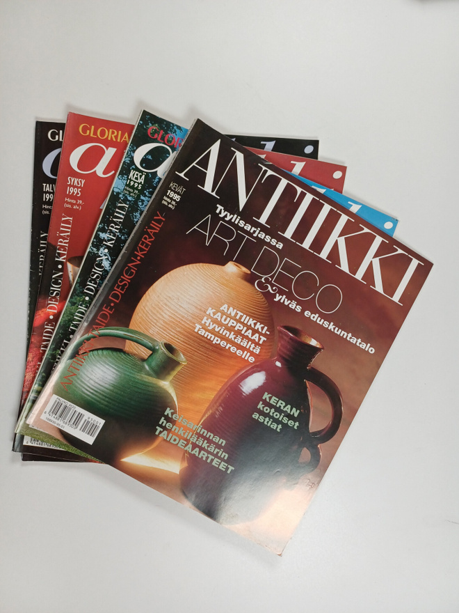 Glorian antiikki vuosikerta 1995 (1-4)