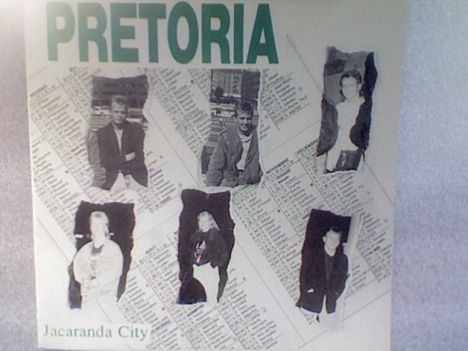 PRETORIA  ::  JACARANDA CITY  ::  VINYYLI 7"  EP  FIN - 1990